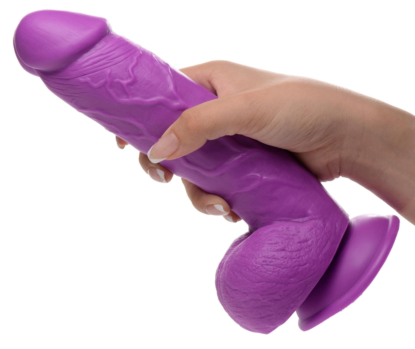 8.25 Inch Dildo with Balls -