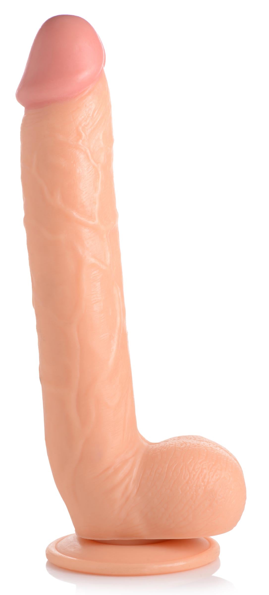 Long Logan 10 Inch Dildo with Balls -