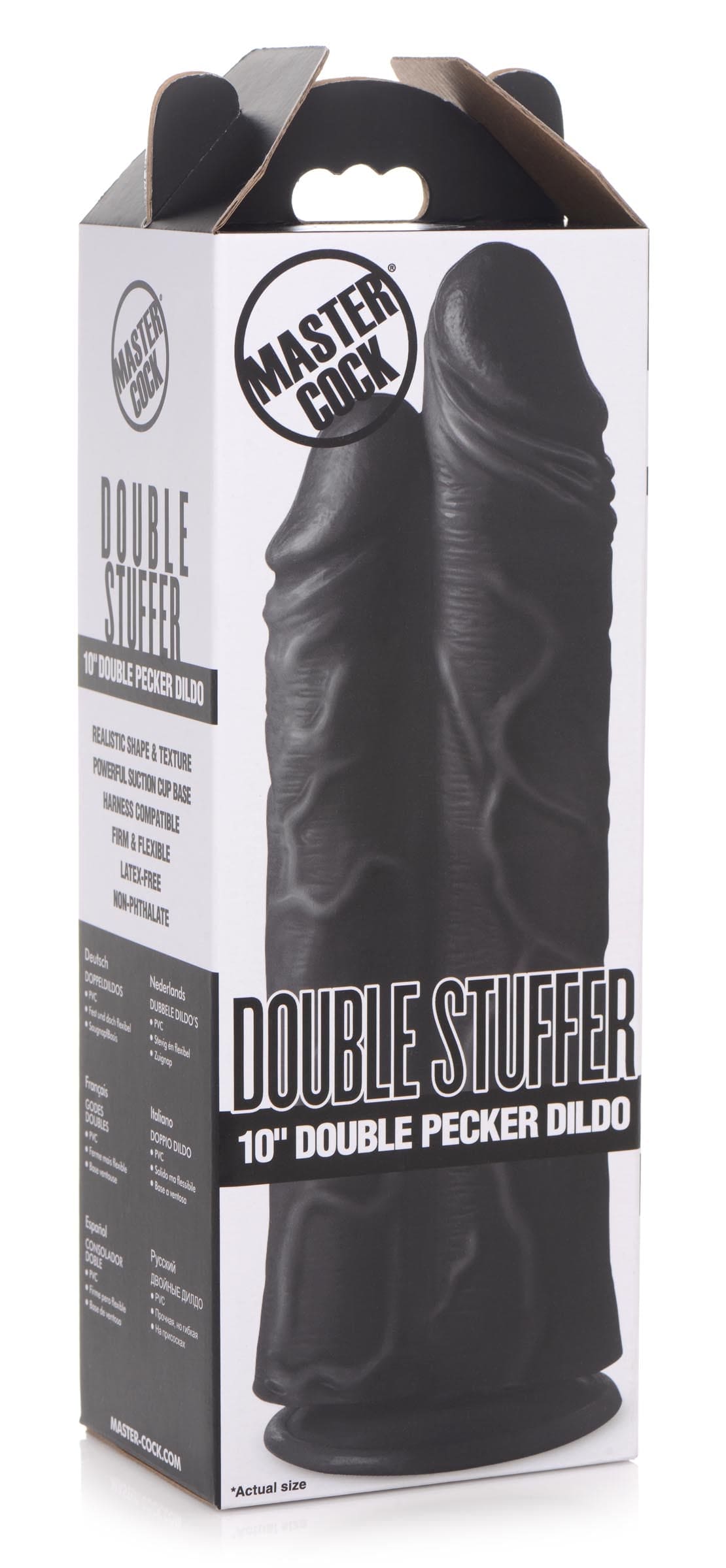 Double Stuffer 10 Inch Dildo -