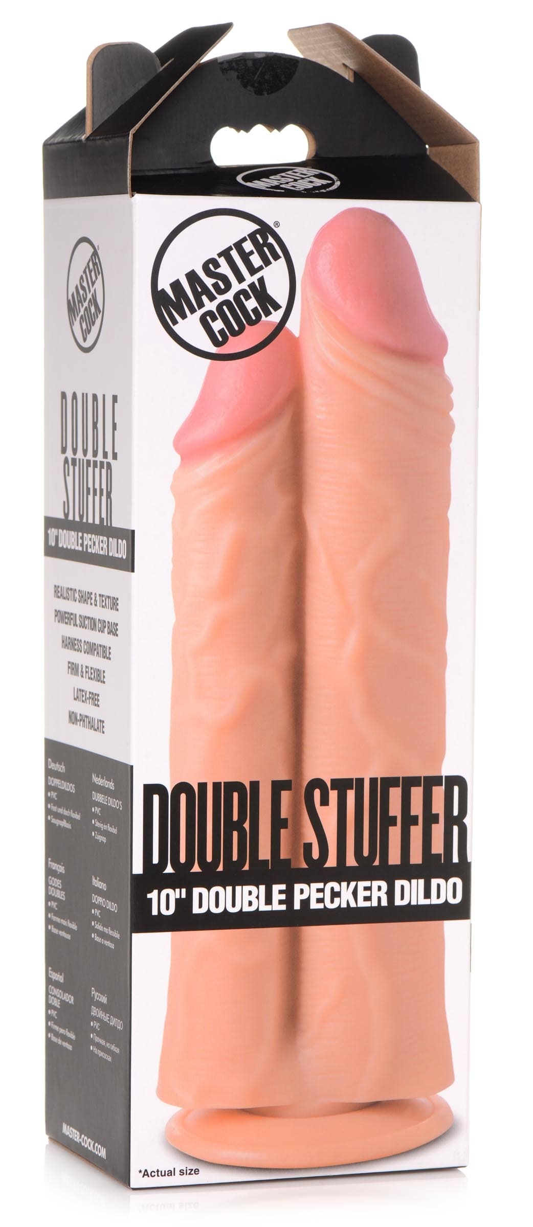 Double Stuffer 10 Inch Dildo -