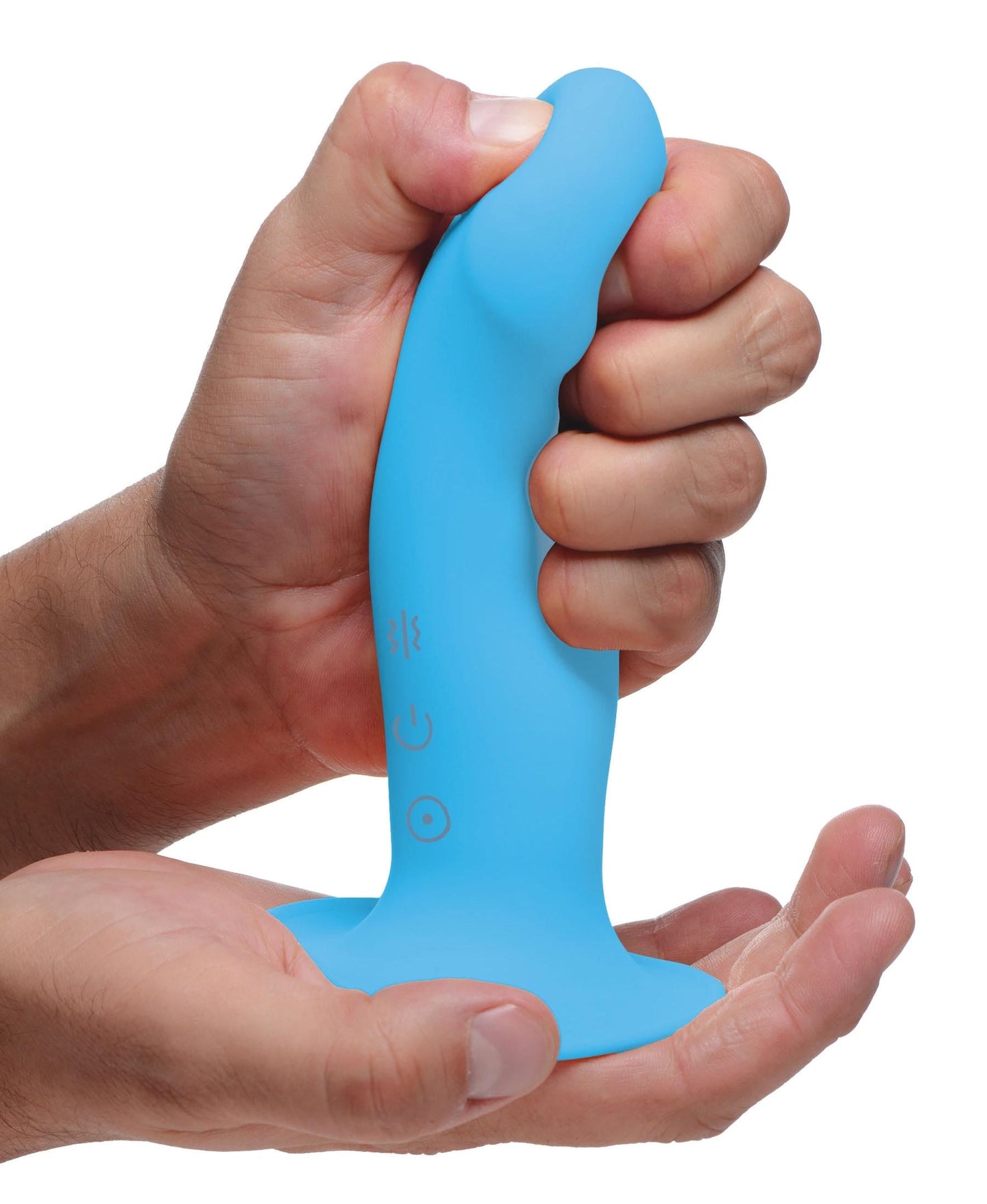 10X Squeezable Vibrating Dildo -