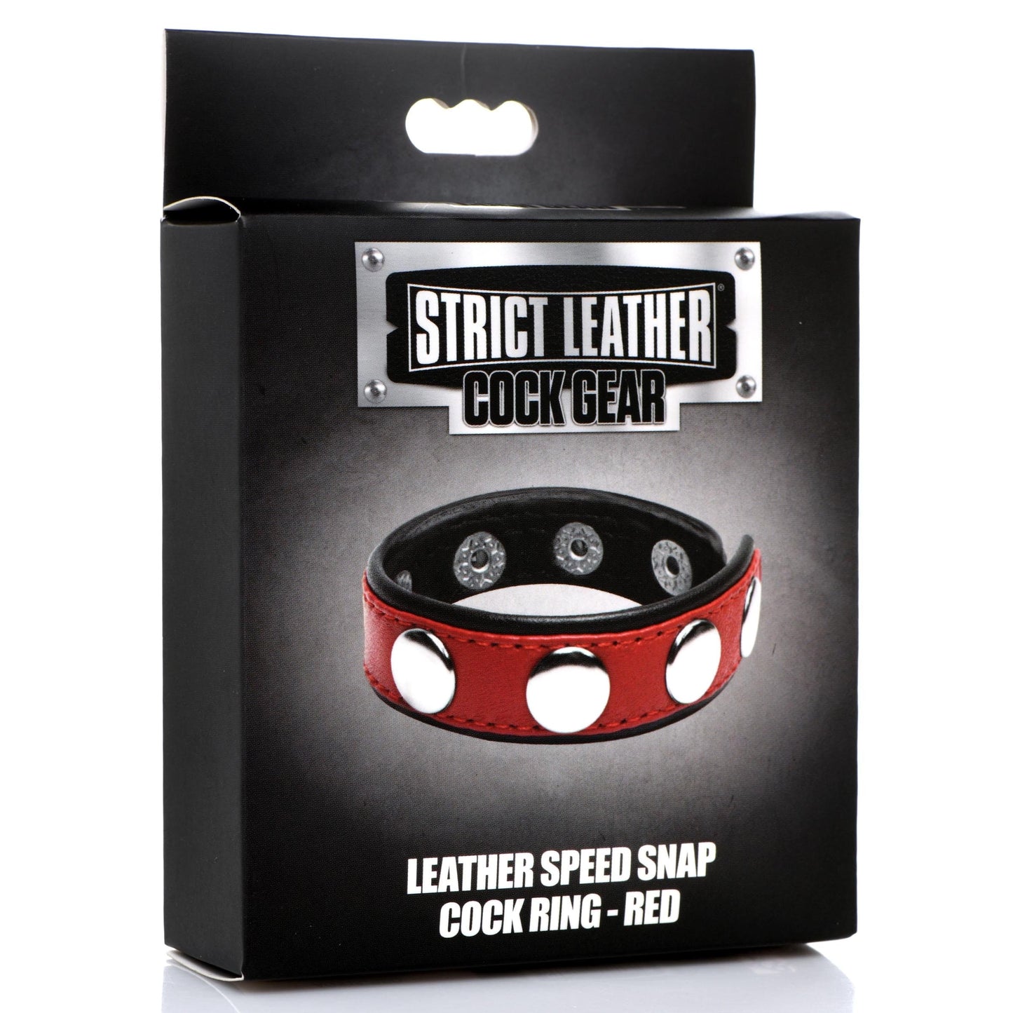 Leather Speed Snap Cock Ring -