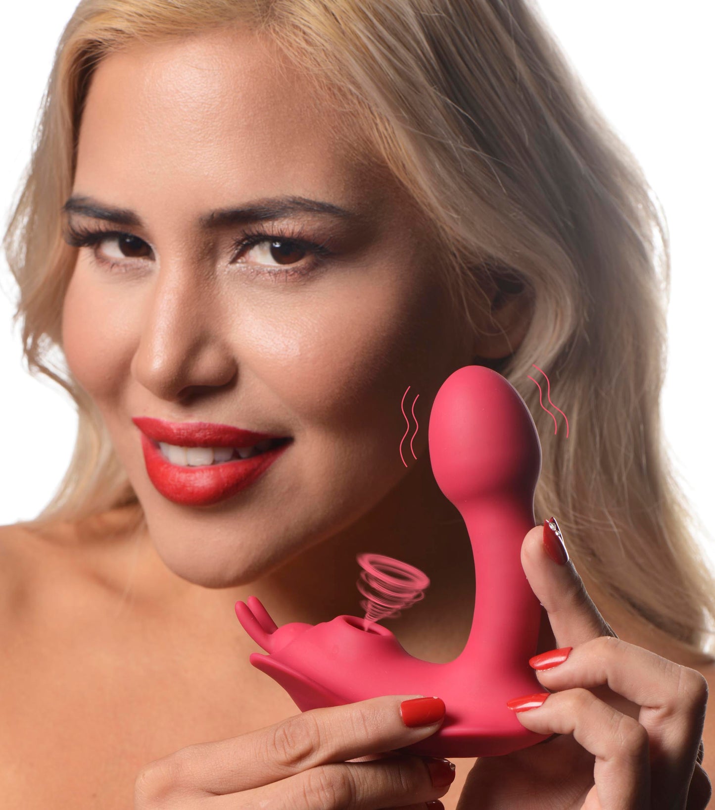 Butterfly Tease 10X Clitoral Suction Silicone Stimulator