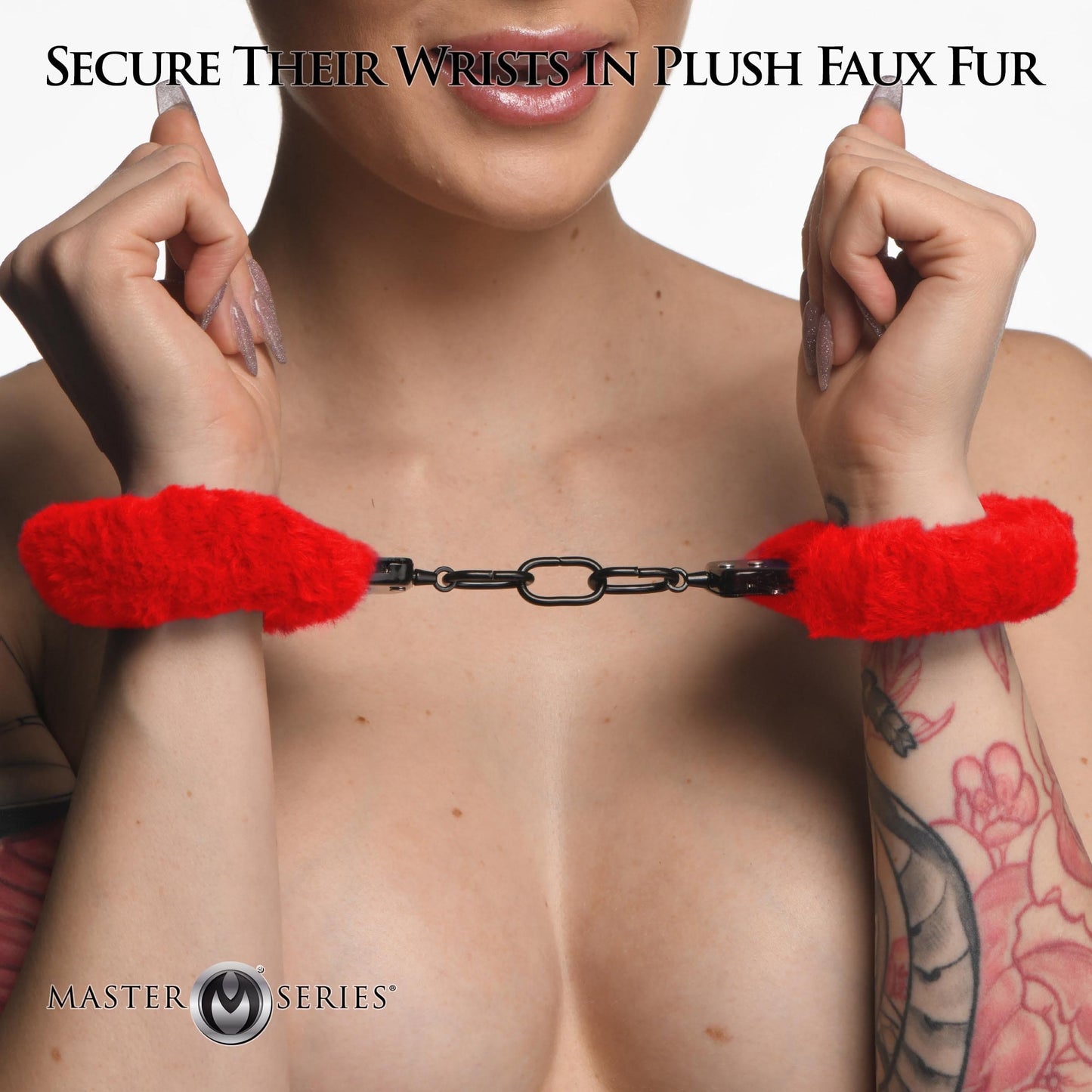 Cuffed In Fur Furry Handcuffs -