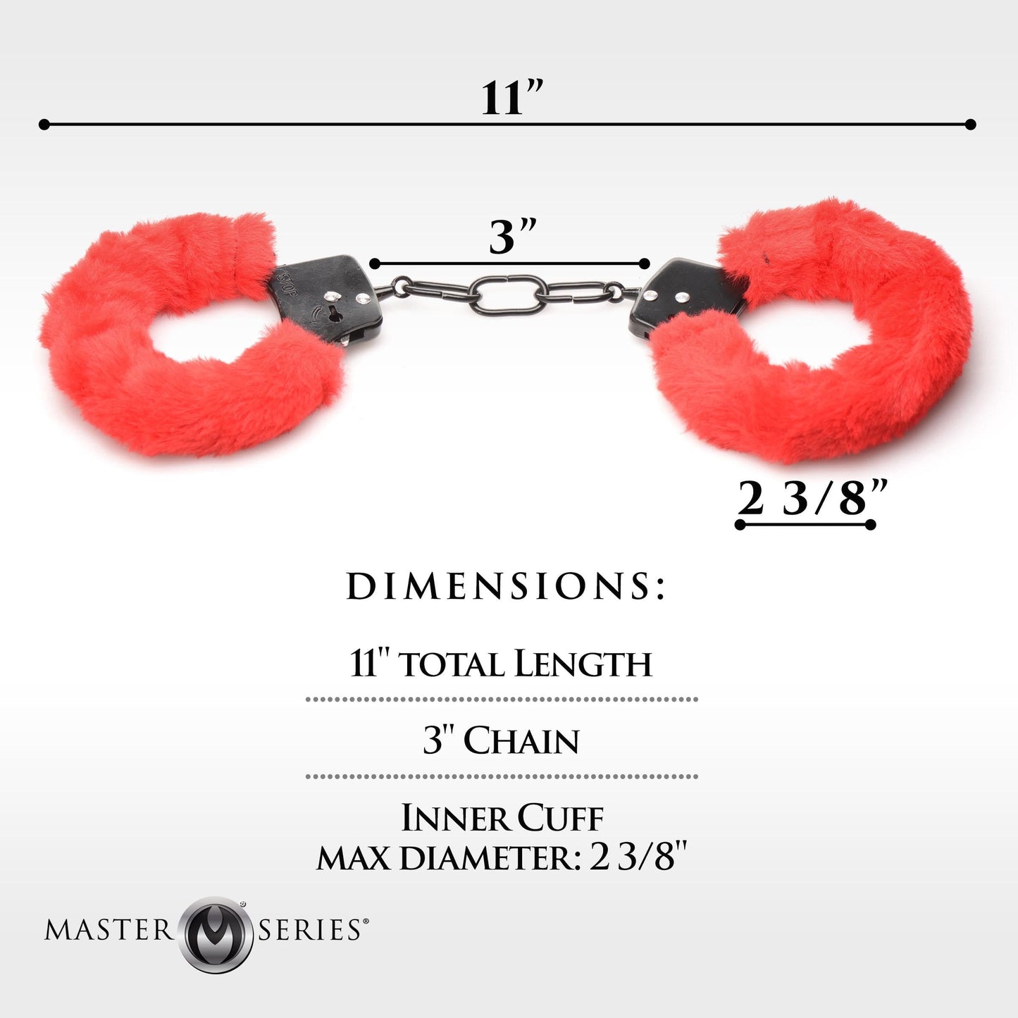 Cuffed In Fur Furry Handcuffs -