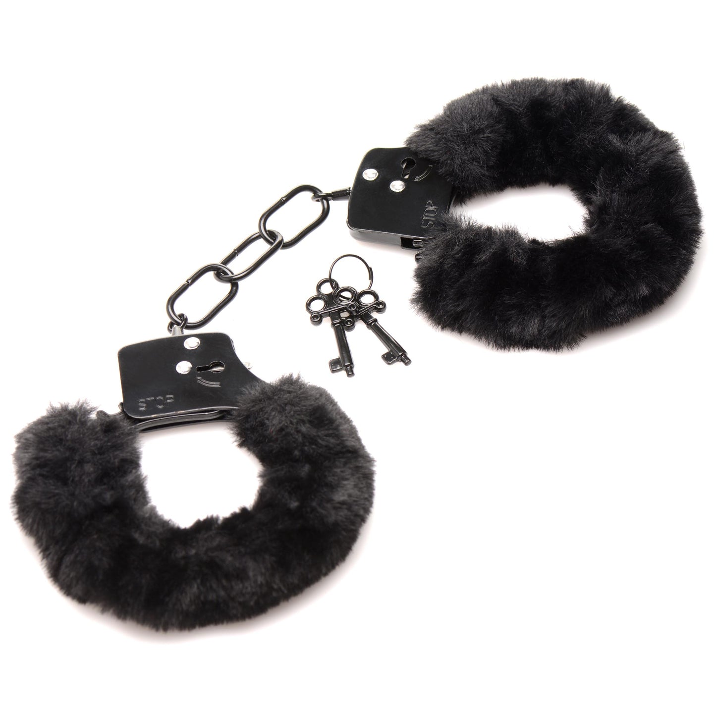 Cuffed In Fur Furry Handcuffs -