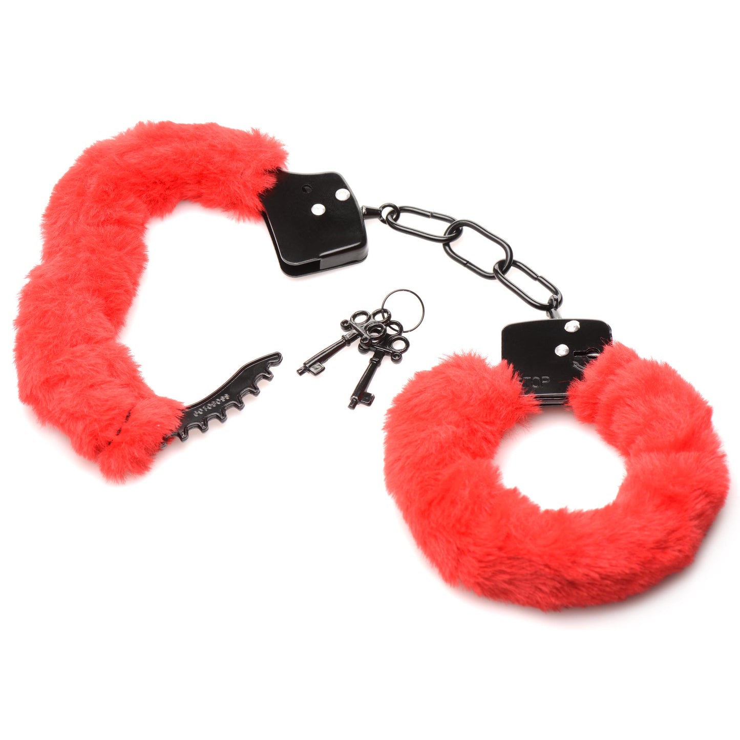 Cuffed In Fur Furry Handcuffs -