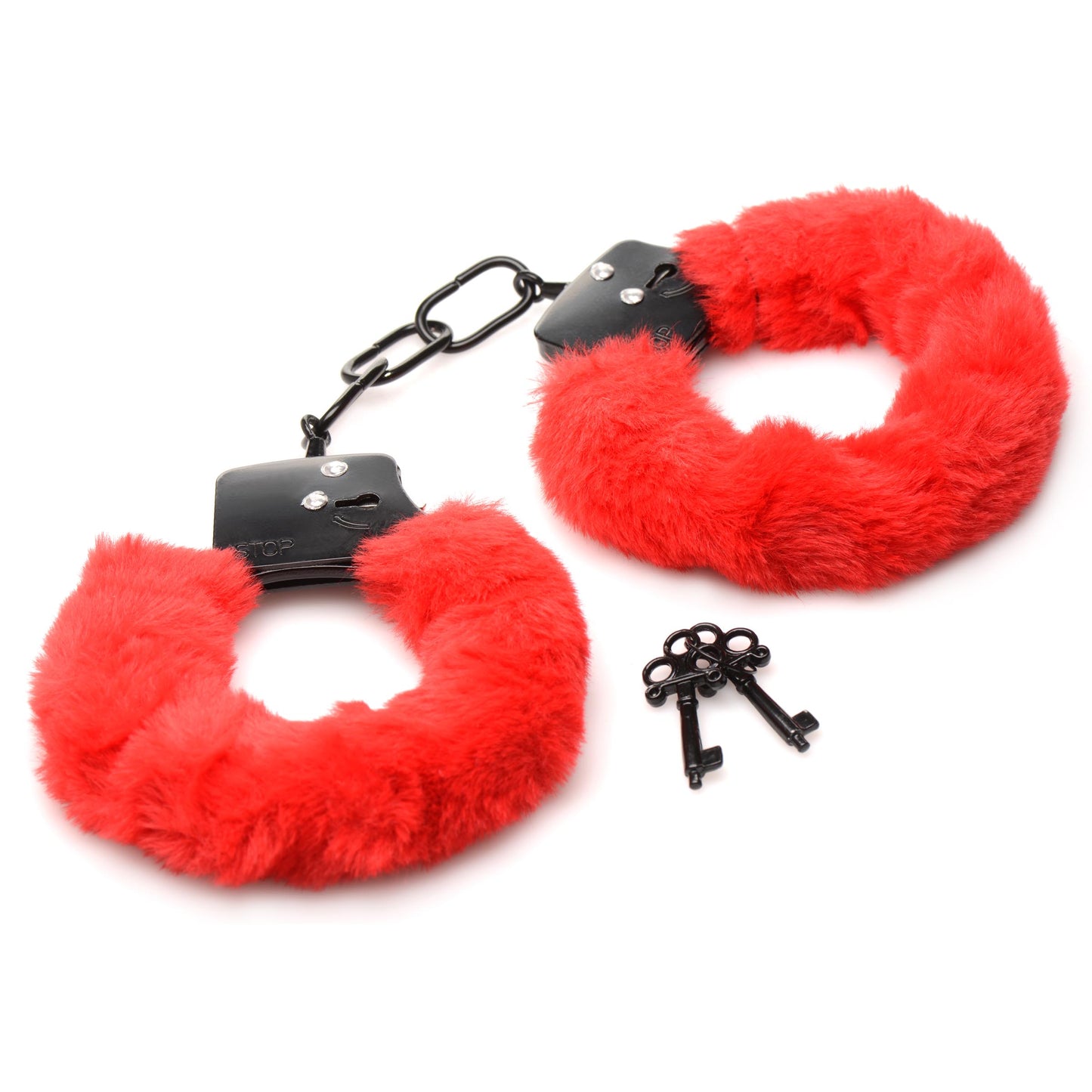 Cuffed In Fur Furry Handcuffs -