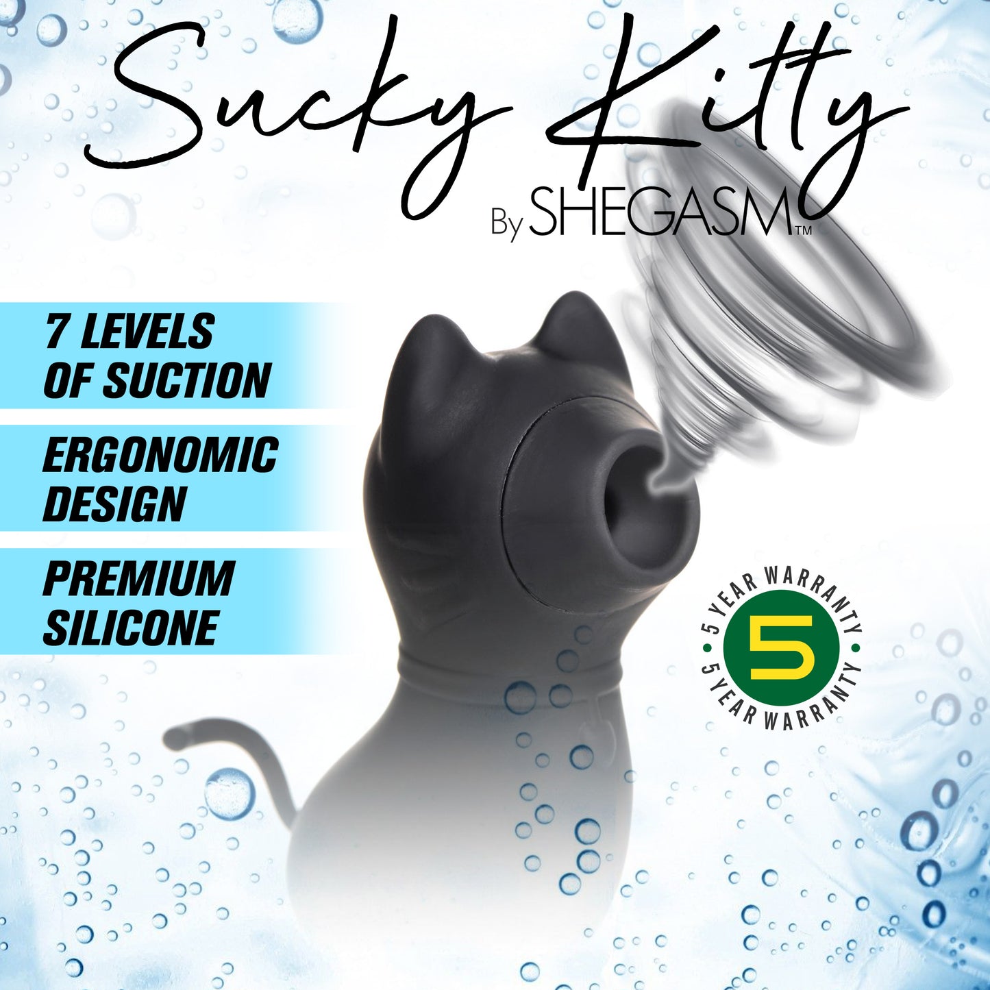 Sucky Kitty Silicone Clitoral Stimulator -