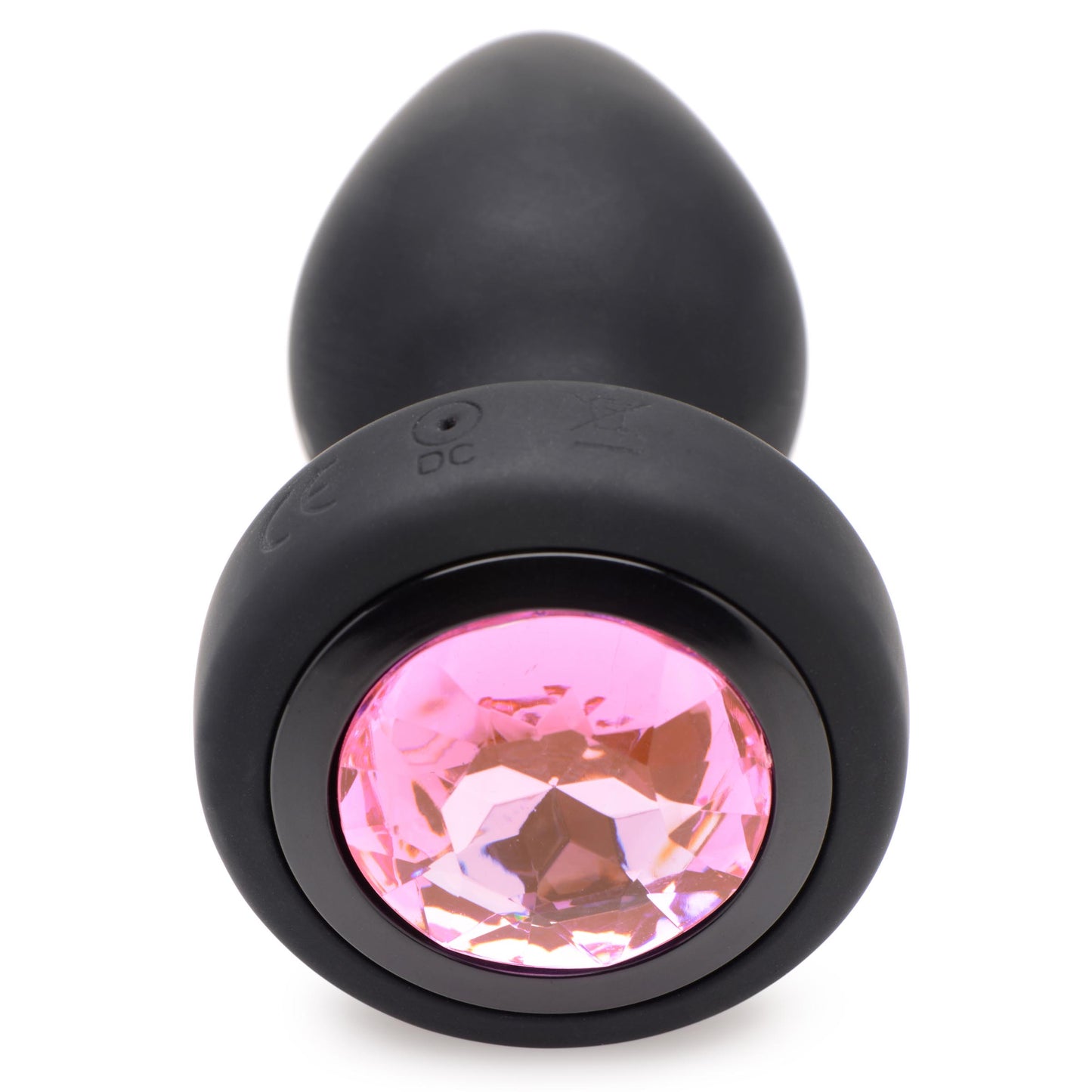 28X Vibrating Silicone  Gem Anal Plug - Small