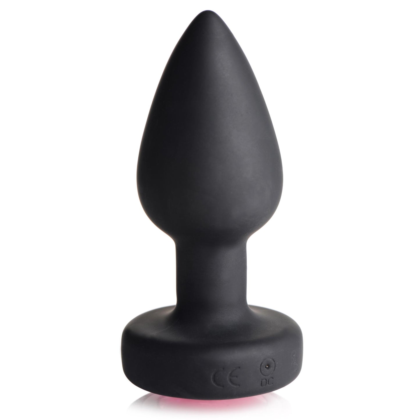 28X Vibrating Silicone  Gem Anal Plug - Small