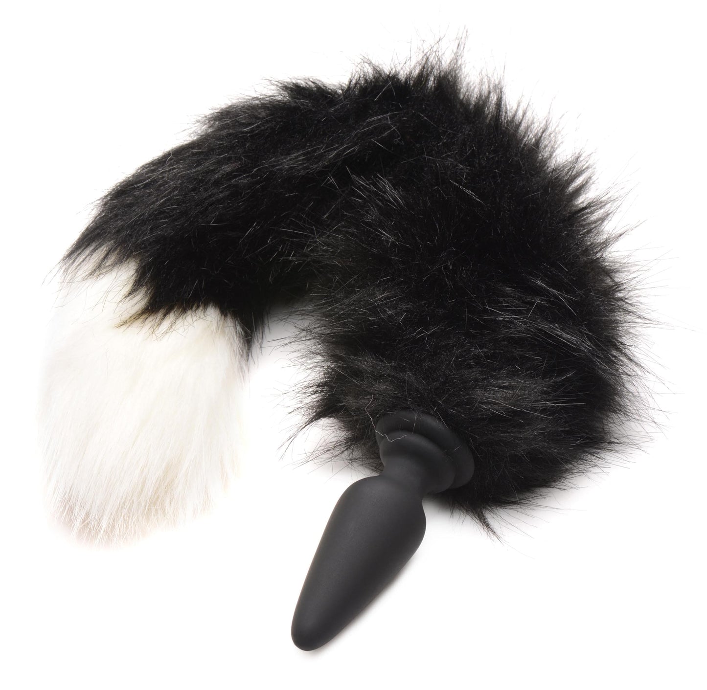 Small Anal Plug with Interchangeable Fox Tail -