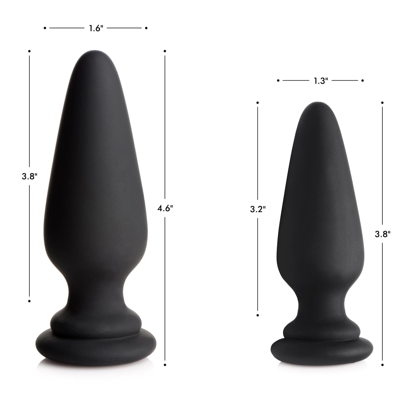 Small Anal Plug with Interchangeable Bunny Tail -