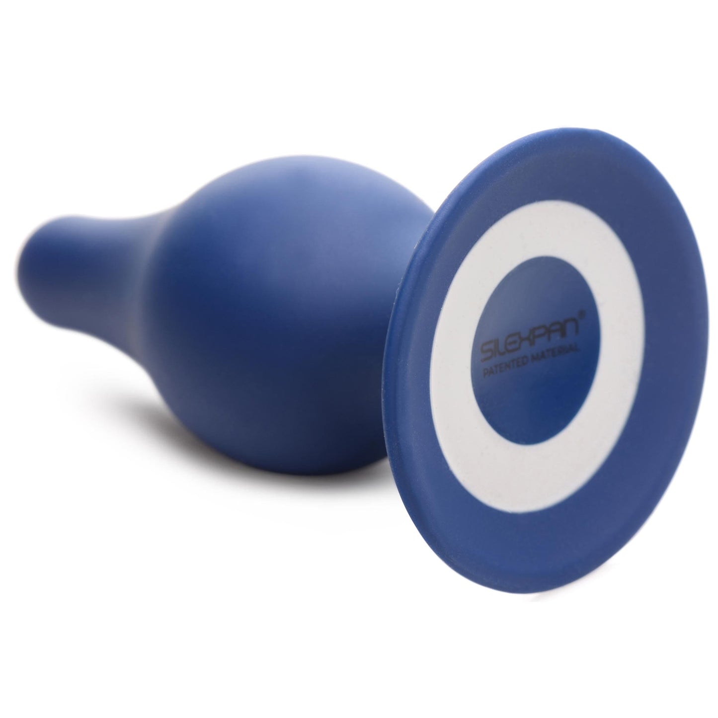 Squeezable Tapered Large Anal Plug -