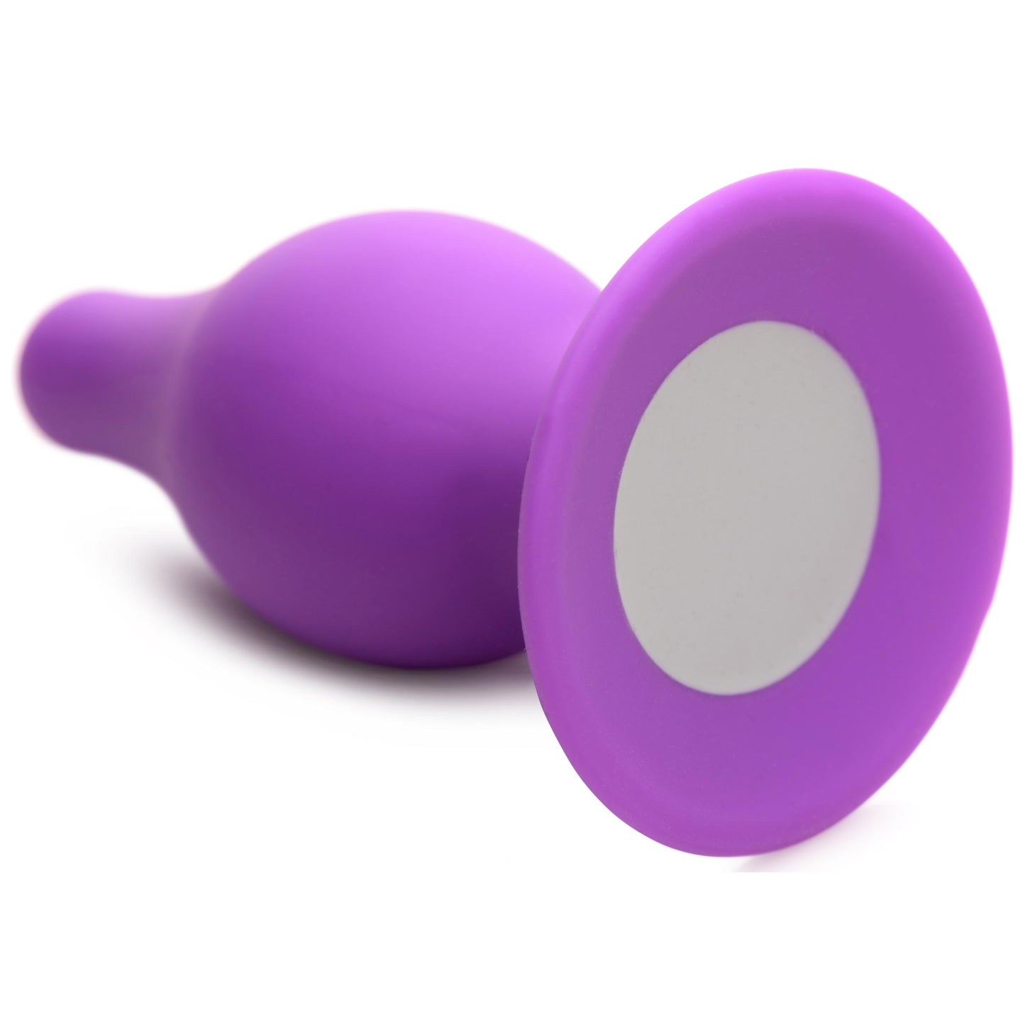 Squeezable Tapered Large Anal Plug -