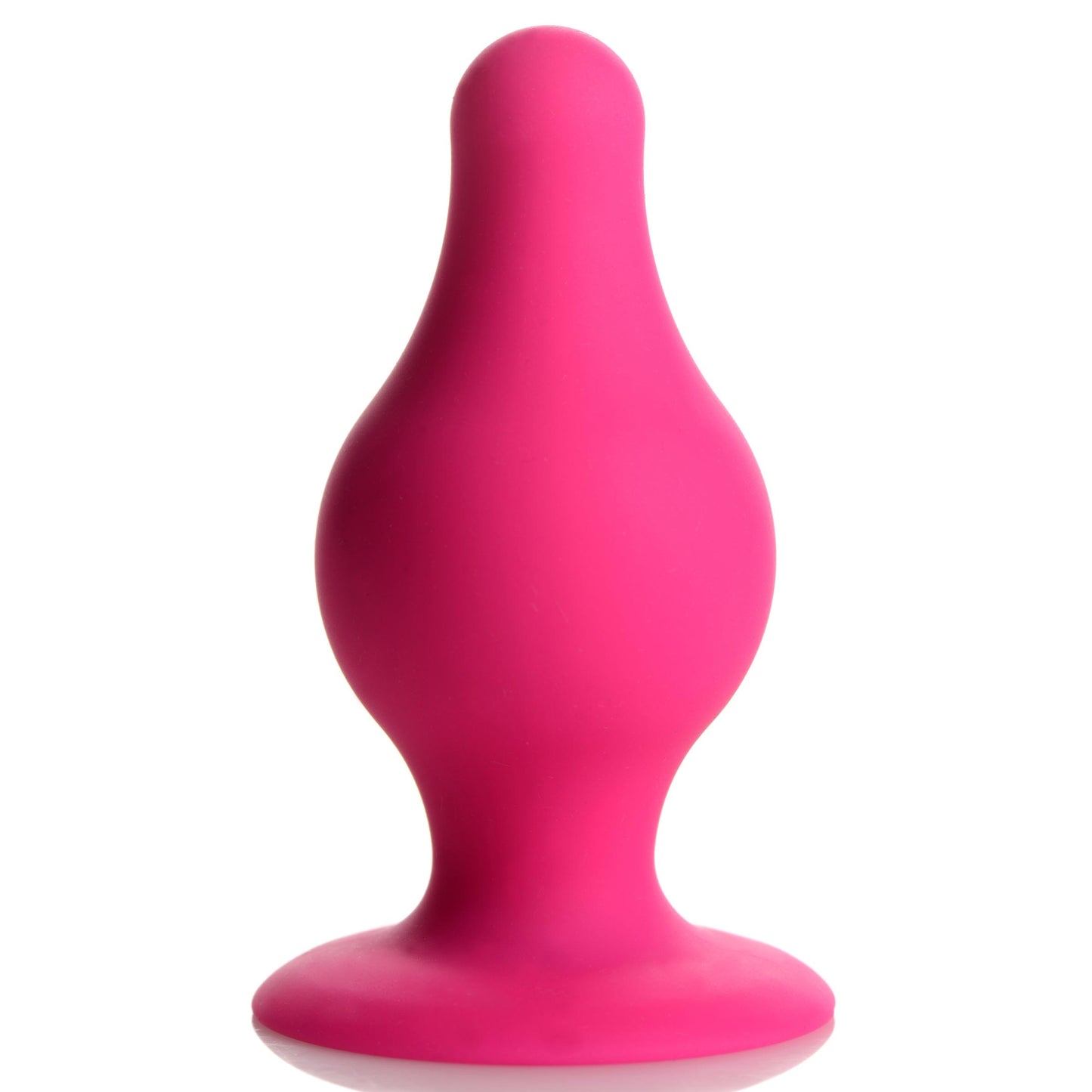 Squeezable Tapered Large Anal Plug -