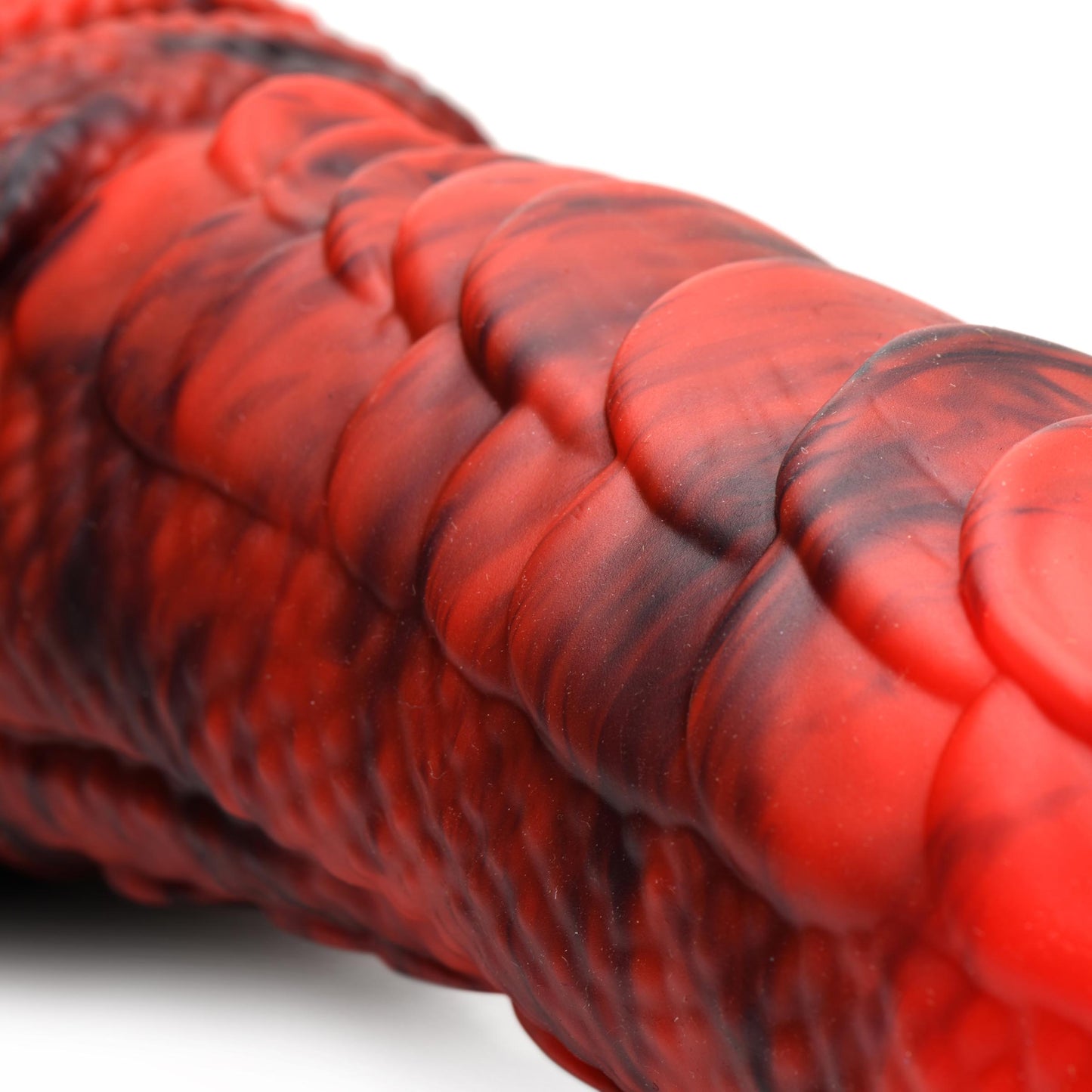 Fire Dragon  Scaly Silicone Dildo