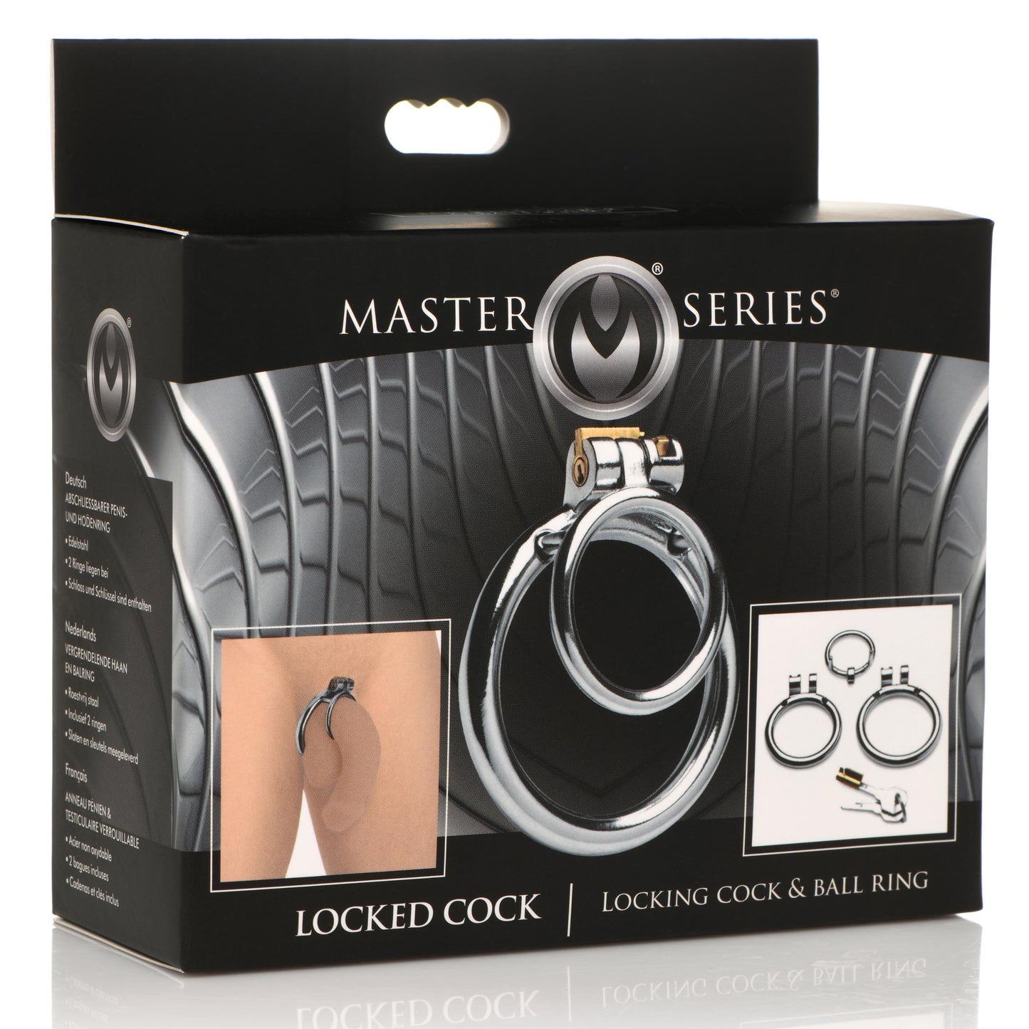 Locking Cock and Ball Ring