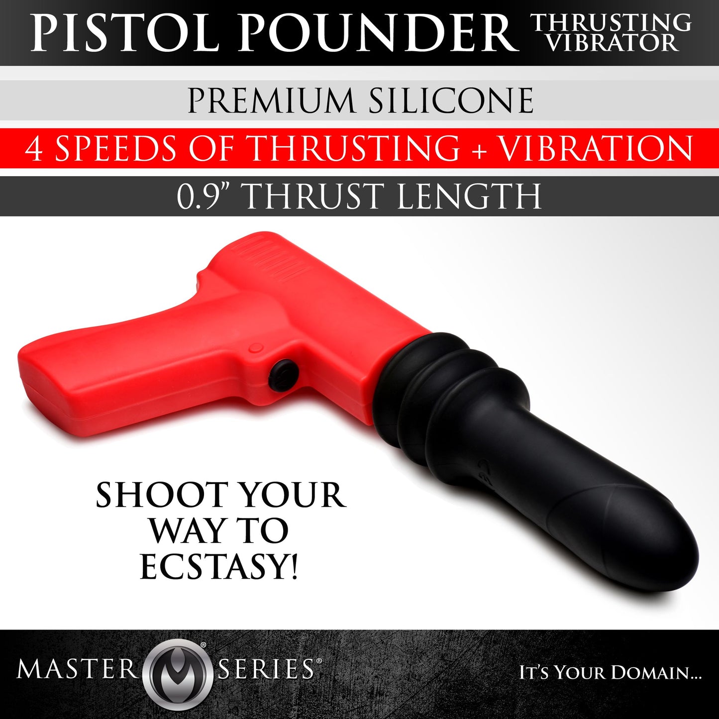 Pistola Pounder Thrusting Vibrator