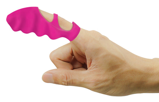 Thrill-Her Silicone Finger Vibrator -