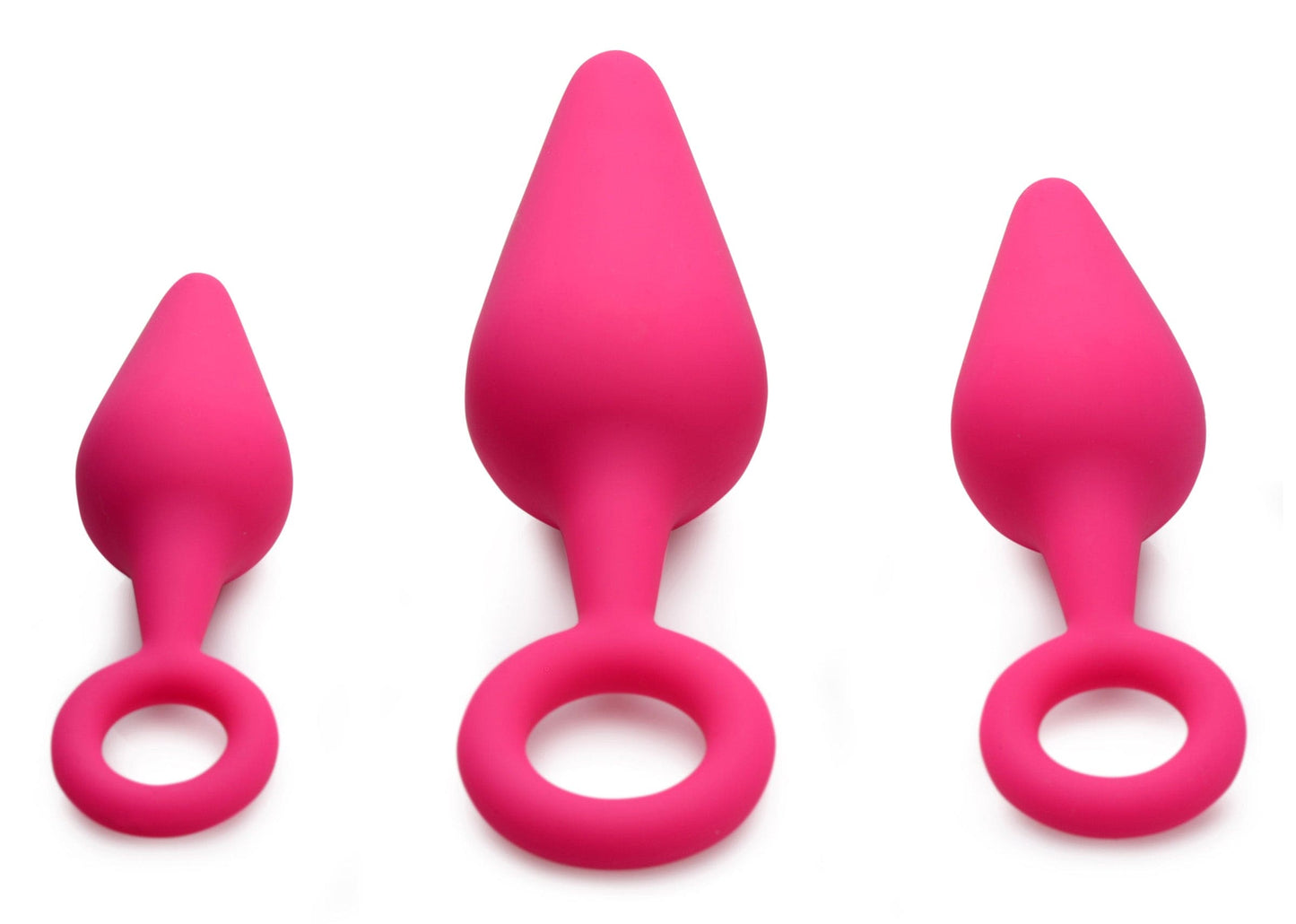 Rump Ringers 3 Piece Silicone Anal Plug Set -