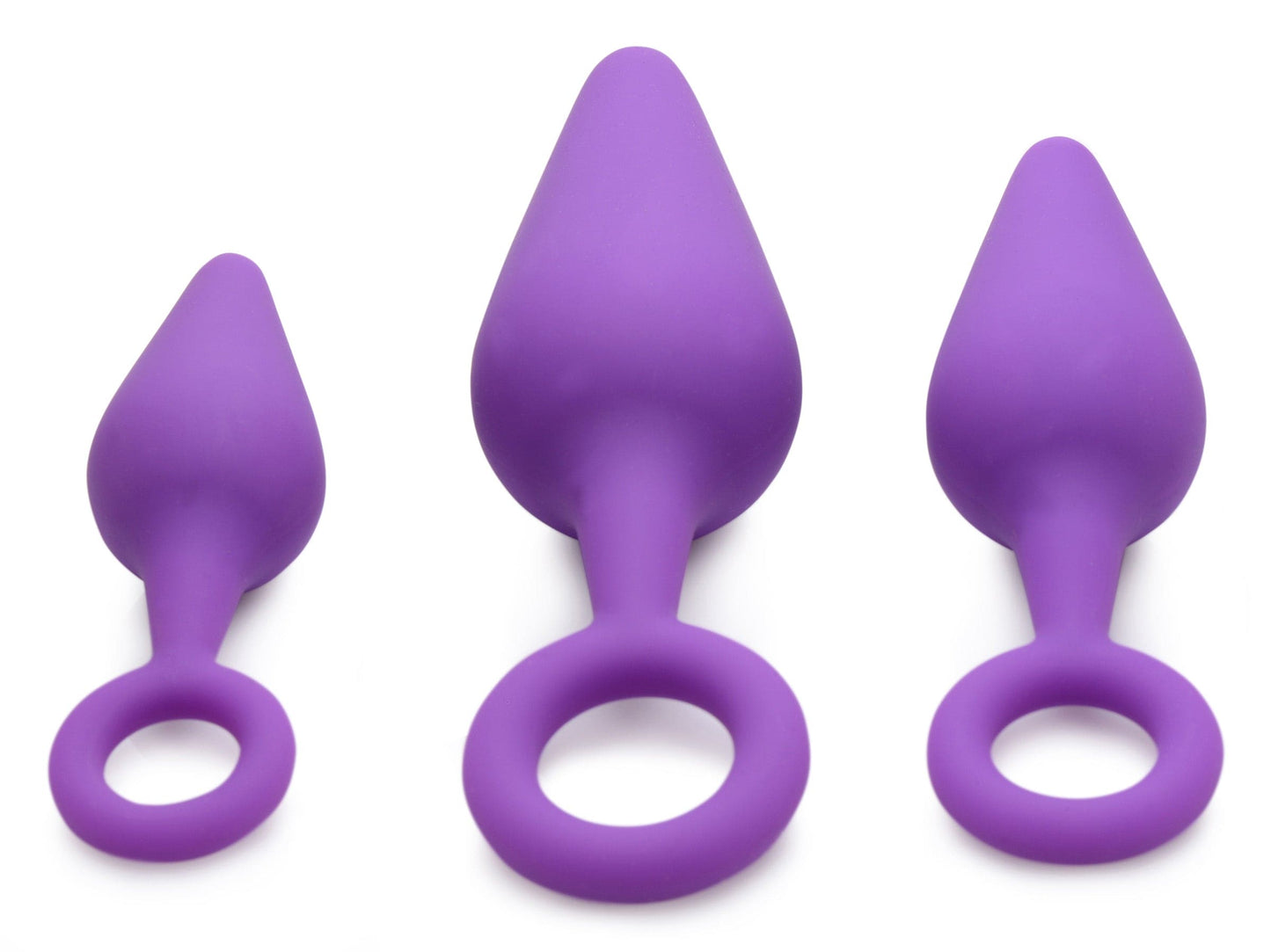 Rump Ringers 3 Piece Silicone Anal Plug Set -