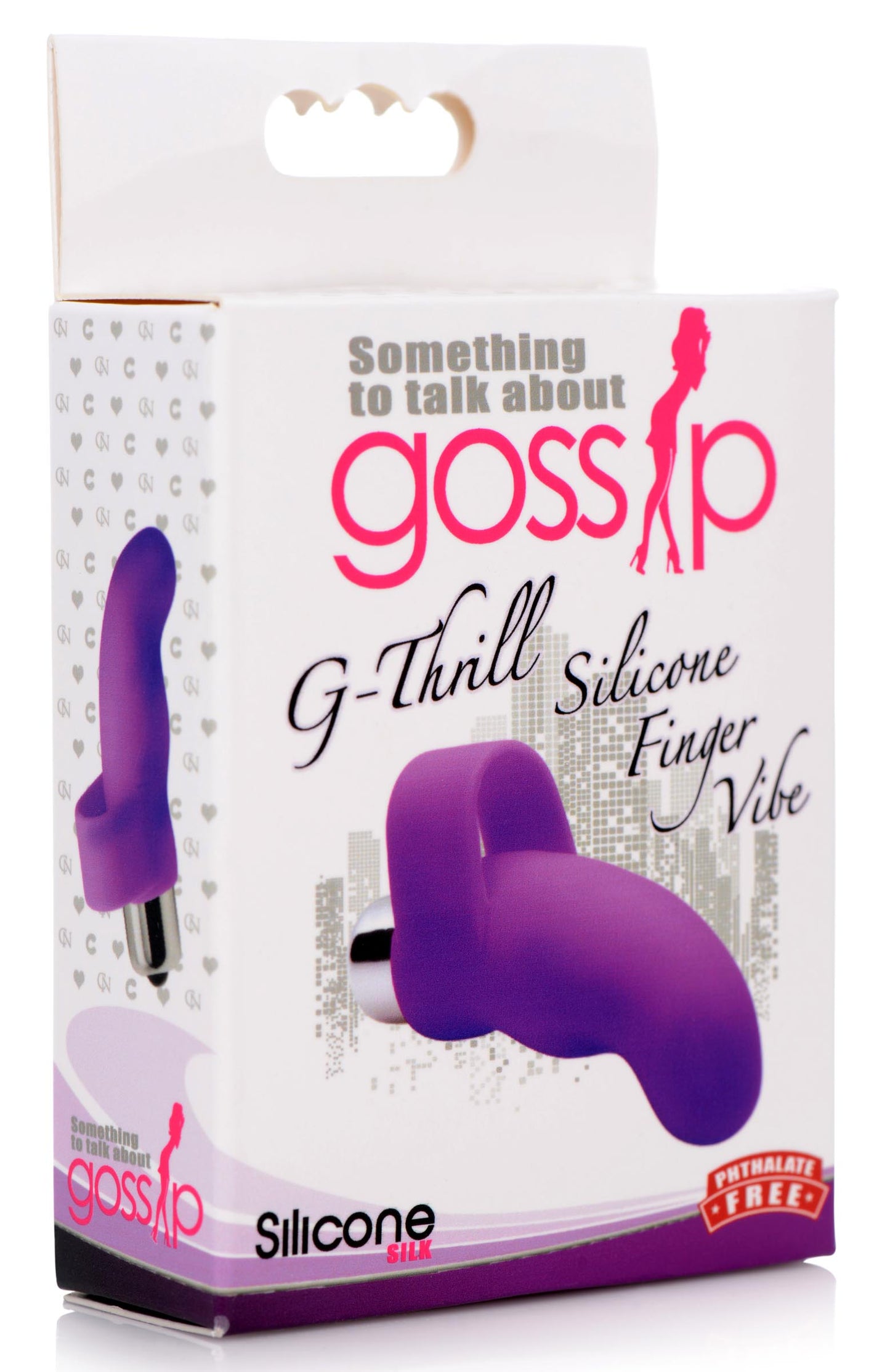 G-Thrill Silicone Finger Vibe - Magenta