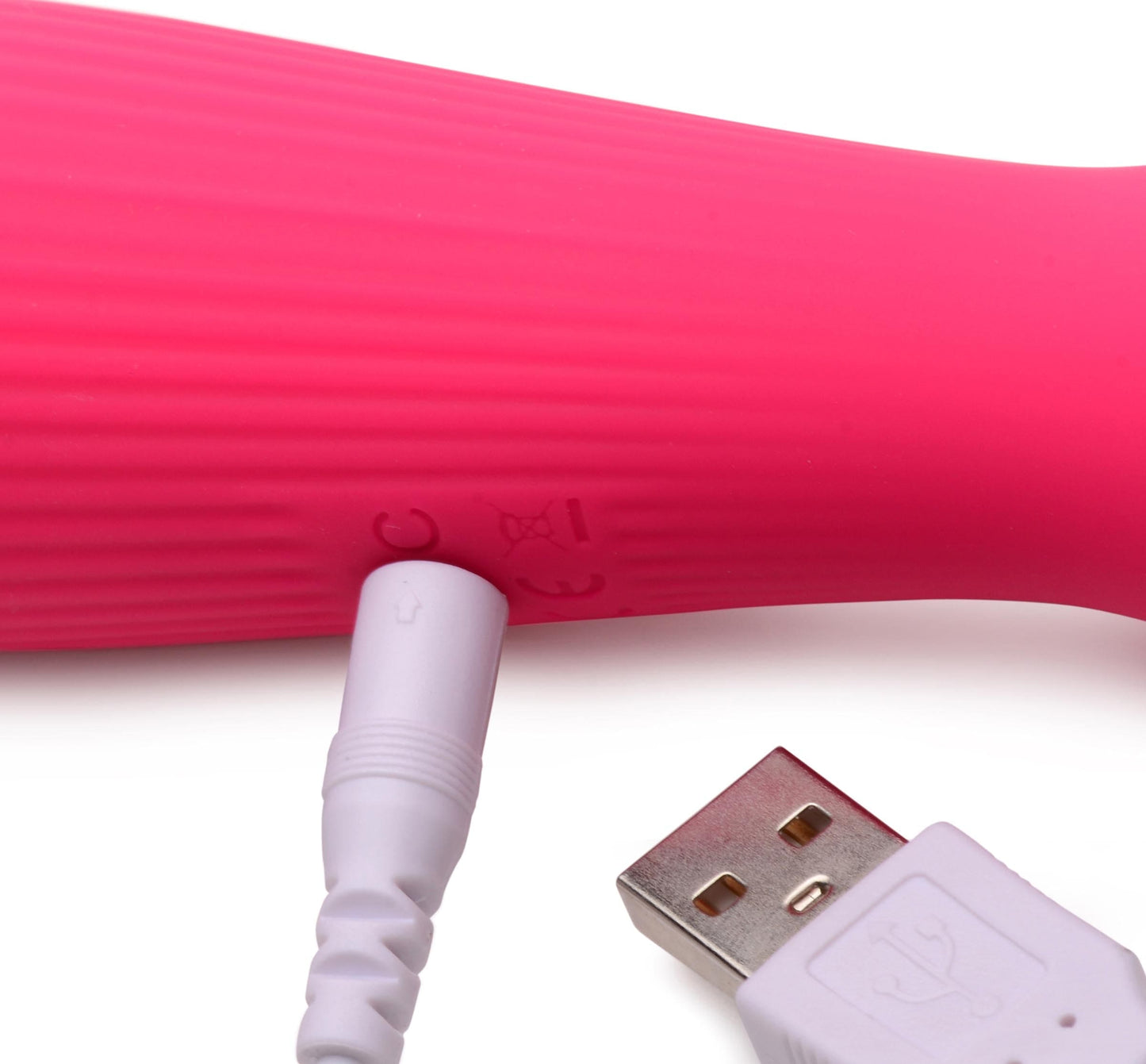 10X Silicone Wand Massager - Magenta