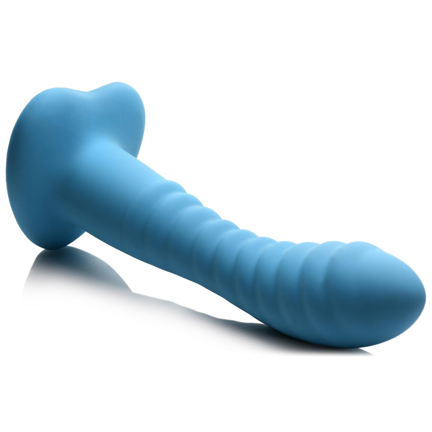 Ribbed Silicone  Dildo