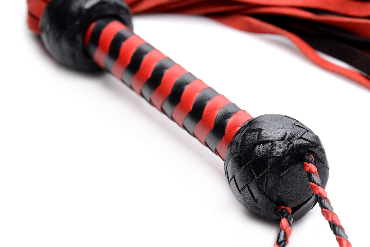 Isabella Sinclaire  and Red Suede Flogger