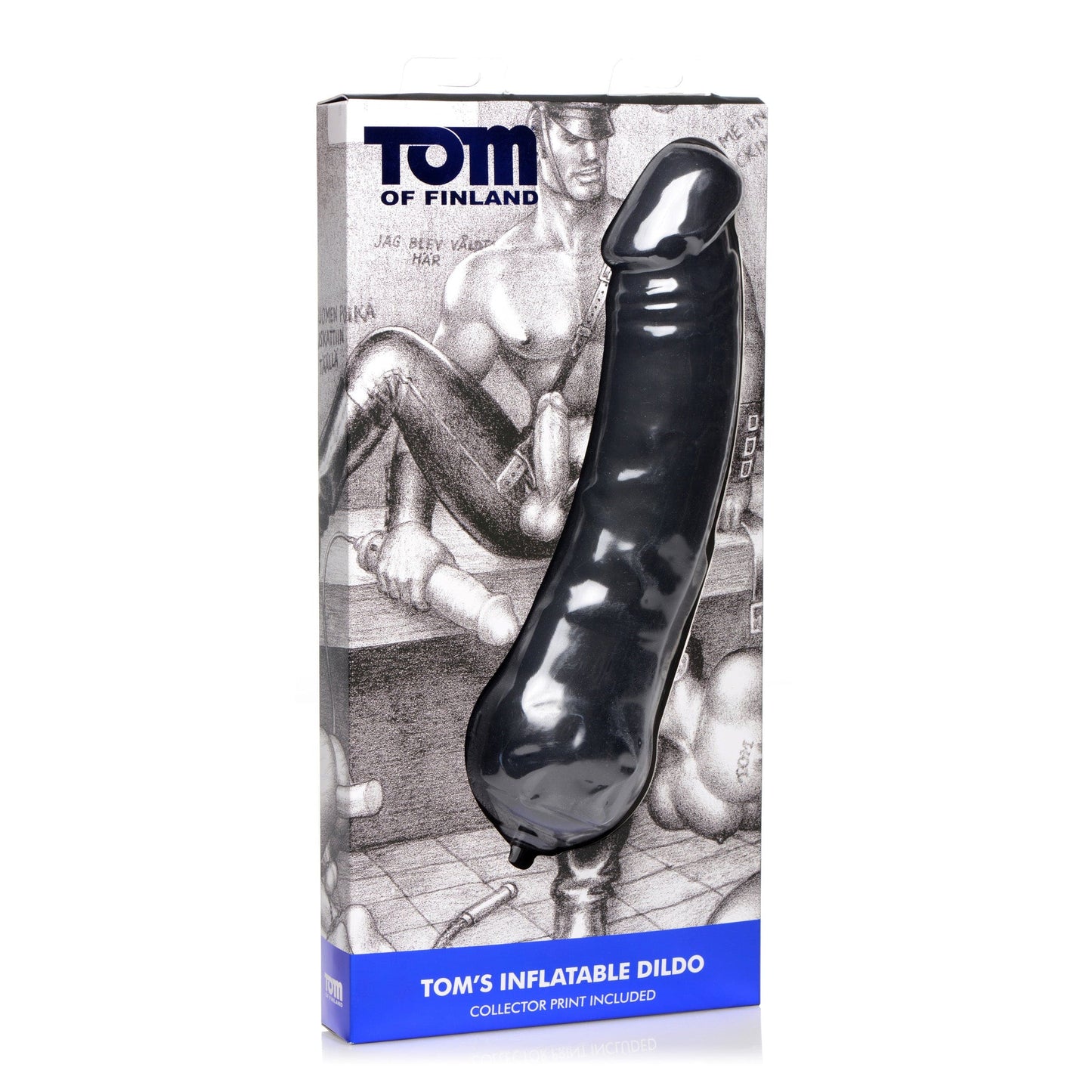 Tom of Finland Toms Inflatable Silicone Dildo