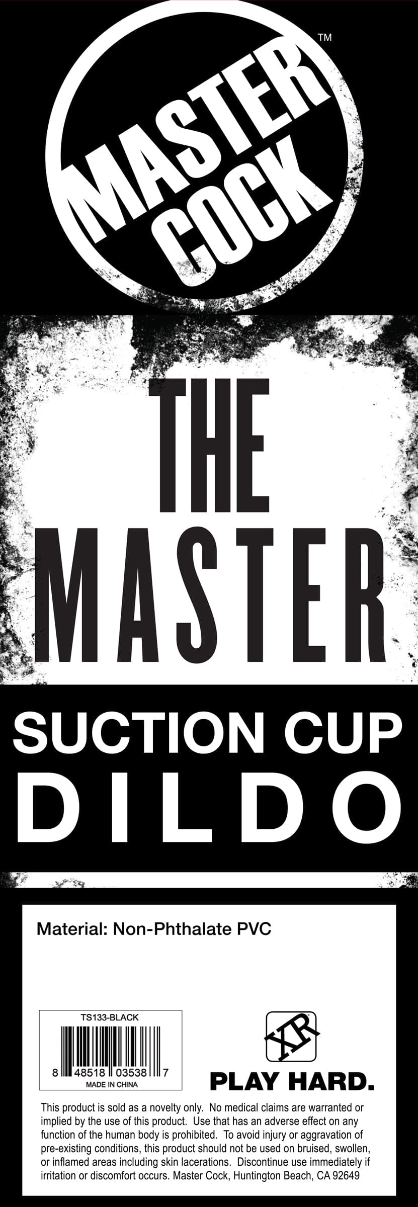 The Master Suction Cup Dildo -